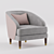 Parker Knoll 150 Fitzroy Chair 3D model small image 1