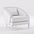 Parker Knoll 150 Fitzroy Chair 3D model small image 3