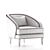 Parker Knoll 150 Fitzroy Chair 3D model small image 8