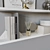 Elegant Decorative Shelf Set 3D model small image 3