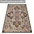 Luxury Carpet Set | High-Quality Textures 3D model small image 3