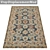 2018 Carpets Set: High-Quality Textures 3D model small image 3