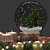 Christmas Delight: Festive Wreath & Ornament Set 3D model small image 5