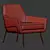 Minimalist Wire Base Chair 3D model small image 4