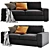 Modern Kivik Sofa: Sleek Design, 3D Model 3D model small image 2