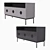 Modern Stylish Chest of Drawers: UNO, 140cm 3D model small image 1