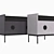 Modern Stylish Chest of Drawers: UNO, 140cm 3D model small image 3