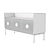Modern Stylish Chest of Drawers: UNO, 140cm 3D model small image 4