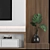 Modular TV Wall: Stylish and Customizable! 3D model small image 3