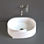 Flaminia ROLL 56 - Stylish Bathroom Fixture 3D model small image 2