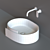 Flaminia ROLL 56 - Stylish Bathroom Fixture 3D model small image 4