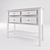 Grey Camille Chest of Drawers: Elegant Storage Solution 3D model small image 3