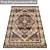 2021 Carpet Set: High-Quality Textures. 3D model small image 3