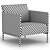 Slettvoll Piet Accent Chair 3D model small image 5