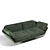Sleek Saba Sofa: Luxury for Home and Office 3D model small image 4