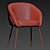 Xander Modern Dining Chair 3D model small image 5