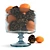 Glass Vase with Tangerines & Cones 3D model small image 3