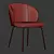 Elegant Ergonomic Minna Chair 3D model small image 4