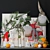 Festive Christmas Gnomes & Decor 3D model small image 1
