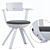 Artek Rival Chair - Sleek and Stylish 3D model small image 2