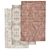 3 Designs Carpets: OBJ Format 3D model small image 1