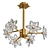 Ethereal Blossom Chandelier 3D model small image 1