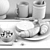 Premium Coffee Set: 3D Files & Preview 3D model small image 3