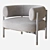 Modern Cini Armchair by HC28 3D model small image 5