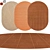 Elegant Oval Rugs | 31 3D model small image 1