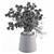 Rustic Charm: Dried Branch Vase 3D model small image 5