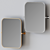 Adjustable Pivot Wall Mirror 3D model small image 1