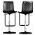 Dual Design Bar Chair 3D model small image 4