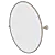 Elegant Pivot Oval Wall Mirror 3D model small image 4