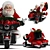 Festive Santa Claus Decor - Saves Time in Rendering 3D model small image 2