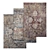 High-Quality Carpet Set 3D model small image 1