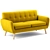 Josephine Modern Petite Sofa 3D model small image 3