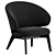 LET Armchair: Stylish Comfort for Your Space 3D model small image 2