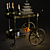 Elegant Champagne Bar Cart 3D model small image 4