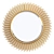 Elegant Marlo Round Mirror 3D model small image 1