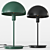 Sleek Iron Table Lamp - AMEDEO by ZAVA 3D model small image 1