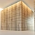 Wooden 3D Corner Wall Panel 3D model small image 2