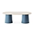 Sleek Thimble Coffee Table Set 3D model small image 2