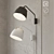 Scandinavian Minimalist Oslo Wall Lamp 3D model small image 2