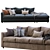 Ikea Vimle Modular Sofa 3D model small image 4