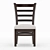 Modern Dallas Side Chair 3D model small image 2