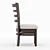 Modern Dallas Side Chair 3D model small image 3