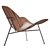 Pedersen Easy Chair by Bernhardt Design 3D model small image 2