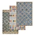 Luxury Carpet Set: High-Quality Textures for All Perspectives 3D model small image 1