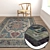 Luxury Carpet Set: High-Quality Textures 3D model small image 5