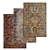 Luxury Carpets Set 2044 3D model small image 1